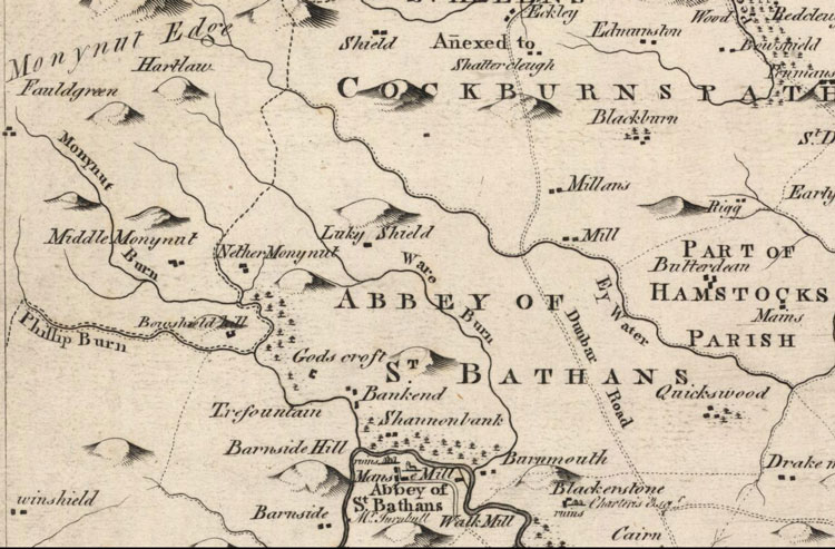 Armstrong's 1771 map